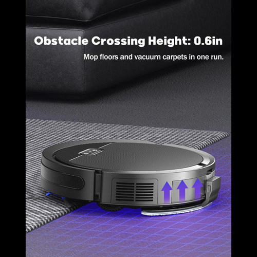 Aristell V3 2 In 1 Robot Vacuum And Mop Combo, 5000Pa Robot Vaccum